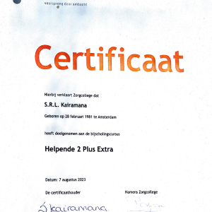Zorg diploma